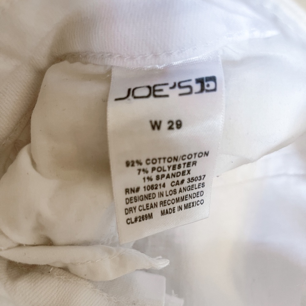 Joe’s Women’s White Cigarette Skinny Jean - Picture 5 of 5